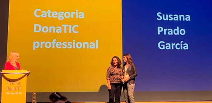Susana Prado Premios Dona TIC 2019